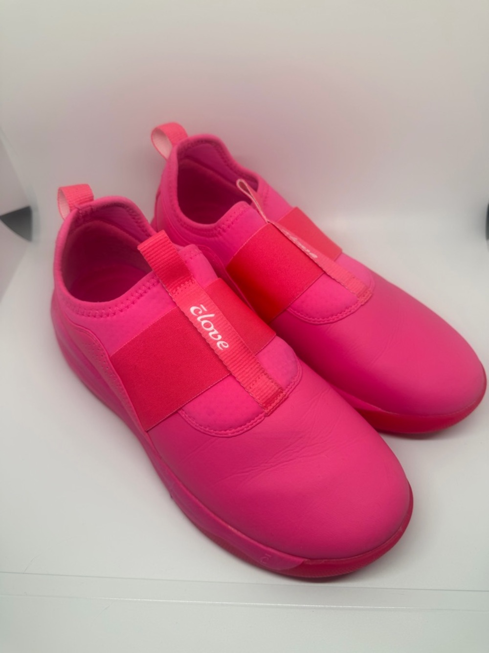 Clove Hot Pink Slip-On Nursing Shoes